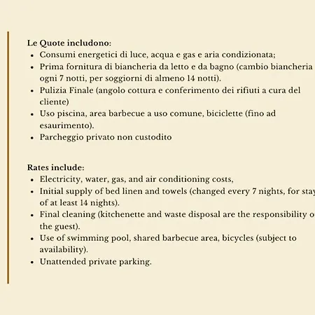 Lejlighedshotel Le Fontane
